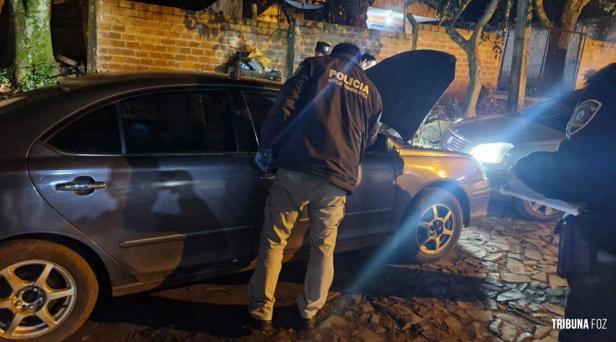 Policia Nacional recupera veículo furtado em Ciudad Del Este