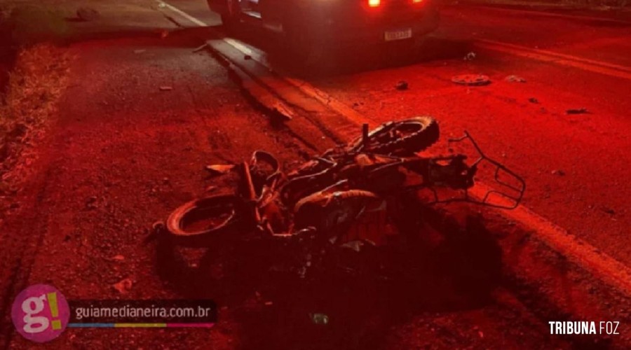 Motociclista morre em acidente na PR-495 em Medianeira