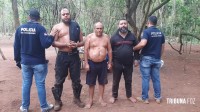 Policia paraguaia prende três brasileiros com armas de grosso calibre as margens do Rio Paraná