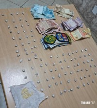 Polícia Militar prende traficante com 101 pedras de crack na Vila Brás