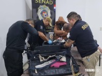 SENAD do Paraguai prende mulher que tentava embarcar para a Turquia com 5 Kg de cocaína