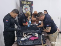 SENAD do Paraguai prende mulher que tentava embarcar para a Turquia com 5 Kg de cocaína