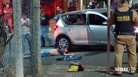 Jovem é morto a tiros dentro do veículo na Av. JK