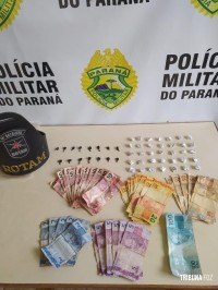 ROTAM prende duas pessoas com crack e cocaína no Jardim São Paulo