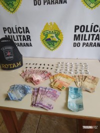 ROTAM prende duas pessoas com crack e cocaína no Jardim São Paulo