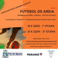 Prainha de Três Lagoas terá eventos esportivos gratuitos aos finais de semana