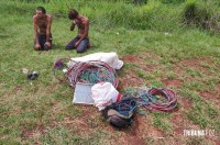 PM prende dois homens com quase 40 Kg de cobre no Jardim Jupira