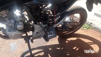 Motociclista é socorrido pelo Siate após colisão na Av. das Cataratas