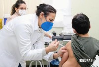 Saúde inicia aplicação da dose de reforço contra covid-19 em crianças de 5 a 11 anos nesta sexta-feira (13) em Foz