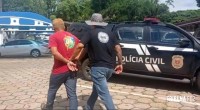 GDE da Policia Civil cumpre mandado de prisão no centro de Foz