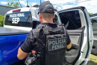 Policiais cumprem mandados contra pessoas com tornozeleira que não poderiam estar no Litoral