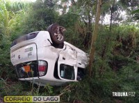 Carro de empresa desaparece e pelo rastreador é encontrado batido com motorista morto na BR-277