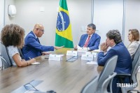 Secretário de Assistência Social de Foz se reúne com o ministro Wellington Dias, em Brasília