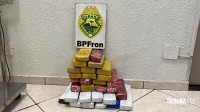 BPFRON apreende drogas em veículo que usava aplicativo de carona em STI