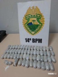 PM apreende cocaína com estrangeiro em Foz do Iguaçu