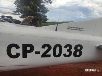 Policia Nacional do Paraguai apreende avião carregado com cocaína em Hernandárias