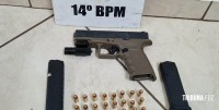 PM prende homem com pistola 9mm no Jardim Jupira