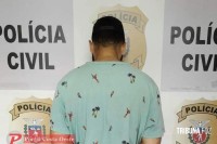 PC e PM estouram ponto de tráfico de drogas e prende traficante em flagrante em STI