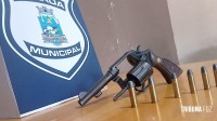 Guarda Municipal prende homem com revolver 38 no Jardim Vale do Sol