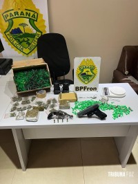 BPFRON apreende drogas em Medianeira