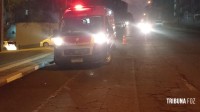 Condutor atropela ciclista e foge na Rua Belarmino de Mendonça