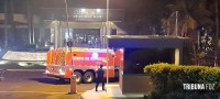 Corpo de Bombeiros interveem em incêndio no Hotel Mabu