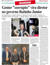 Gestor "corrupto" vira diretor no governo Ratinho Junior