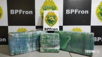 BPFRON apreende 45 Kg de substância análoga à maconha em Guaíra