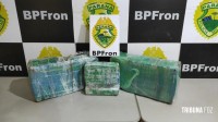 BPFRON apreende 45 Kg de substância análoga à maconha em Guaíra