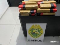 BPFRON apreende droga em Realeza