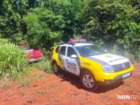 Polícia Militar recupera veículo roubado em Santa Terezinha de Itaipu