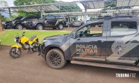 BPFRON apreende milhares de ampolas e comprimidos anabolizantes contrabandeados em Foz do Iguaçu