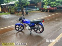 Motociclista fica ferida após sofrer queda de moto em Santa Helena