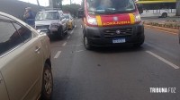 Siate atende duas vítimas após colisão na Av. General Meira