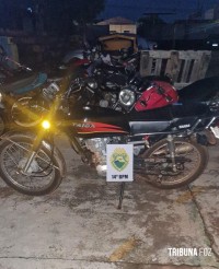 PM recupera motocicleta furtada em Medianeira