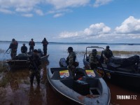 Marinha do Paraguai apreende 48 mil maços de cigarros no Lago de Itaipu