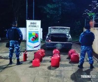 Policia de Misiones apreende 500 litros de gasolina em Puerto Iguazú