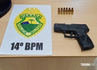 Polícia Militar prende homem com arma de fogo no Jardim Ipê