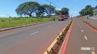 Siate socorre ciclista após queda na Av. General Meira