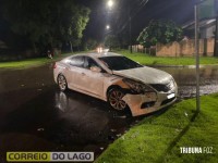 Veículos colidem em cruzamento no Bairro Cidade Alta, em Santa Helena