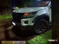 Veículos colidem em cruzamento no Bairro Cidade Alta, em Santa Helena