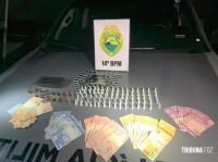 Polícia Militar prende homem por tráfico de drogas no Bairro Porto Meira