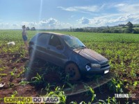 Homem morre após ser ejetado em capotamento em Santa Helena