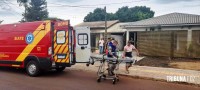 Siate socorre casal que caiu do telhado no Porto Meira