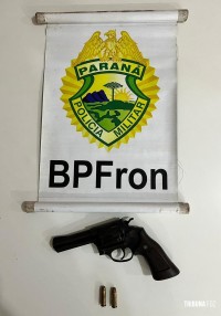 BPFRON prende homem com revolver 38 em Foz do Iguaçu