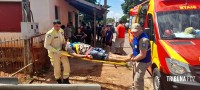 Motociclista atravessa a preferencial e colide em dois veículos no Porto Meira