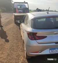 Polícia Militar recupera veículo roubado no Bairro Três Lagoas