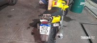 Motociclista é socorrido pelo Siate após colisão entre duas motos na Av. Felipe Wandscheer