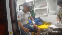 Siate socorre vítima de atropelamento no Bairro Porto Meira