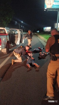 Polícia Militar prende autores de roubo em Santa Terezinha de Itaipu